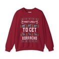 thumbnail image 5 of Most Likely To Get Borracho Ugly Christmas Crewneck Sweater | Latino | 3 Colors, 5 of 8
