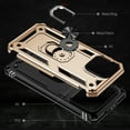 thumbnail image 4 of Compatible with iPhone 16 Protective Case,Heavy Duty Shockproof Armor Phone Case with 360° Rotating Metal Ring Holder Kickstand Military Grade Protection Rugged Cover,Gold, 4 of 7