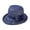 Navy Blue, variant on SPRING PARK Sun Breathable Sun Hat Bucket Hat Floral Design for Women Men Summer Outdoor Cap