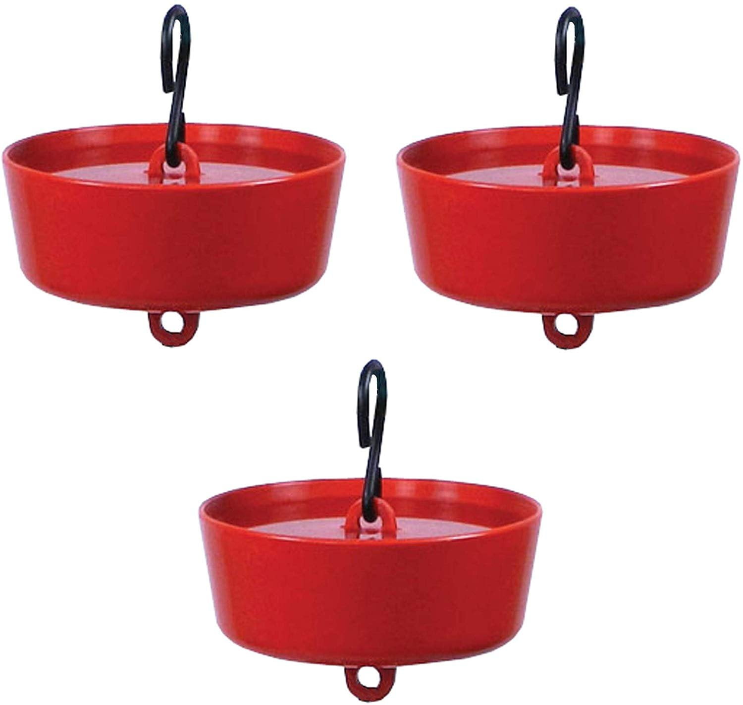 Stokes Select More Birds Ant Guard for Hummingbird Feeders, Red, 3.5