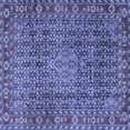 thumbnail image 1 of Ahgly Company Indoor Square Persian Blue Traditional Area Rugs, 8' Square, 1 of 4