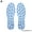 A, variant on Memory Foam Orthopaedic Massage Insoles For Shoes Women Men Sports/ R7D8