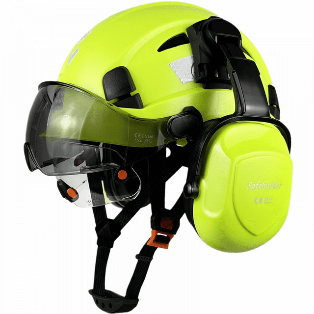 Protection des Yeux Casque de Sécurité Casque de Sécurité, Réduction du Bruit Oreillettes Casque de Protection--Youyoupin