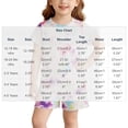 thumbnail image 3 of Mifsaly Cute Pajama Sets for Toddler Girls Floral Graphic Ribbed Knit Short Sleeve Ruffle Hem T-Shirt and Shorts Kids Summer Casual Pjs Matching Outfits, 3 of 6
