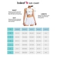 thumbnail image 2 of BALEAF Women's Crop Tank Tops Cute Sleeveless Workout Tops White M, 2 of 6