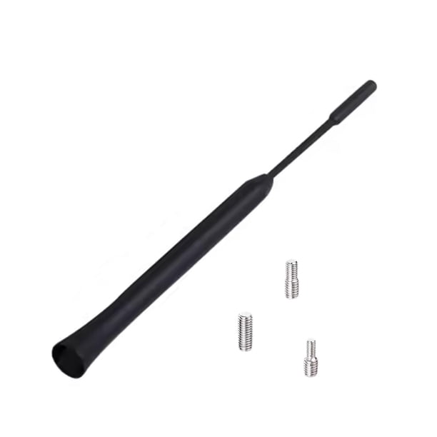 Mástil de antena para coche, amplificador de señal de radio universal, antena para vehículo, antena de radio para coche 23 cm x 15 cm x 15 cm
