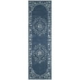thumbnail image 5 of SAFAVIEH Glamour Collection GLM533B Handmade Blue Rug, 5 of 10