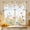 C, variant on Bowayaoa Printed Half Window Curtain, Waterproof Light Filtering Polyester Short Drape, Washable Decor Curtain for Kitchen Cafe Home Window Decoration