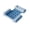 Sky Blue, variant on Nnndbs Macaron Color Inflatable Pool Float Water Hammock, Triple Tube Lounge Chair for Adults, Comfortable Floating Lounger with Headrest for Pool Beach Lake
