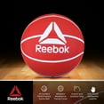 thumbnail image 2 of Reebok Size 7 Basketball with inflatable Pump - Durable Rubber Basketball for Indoor & Outdoor Play, Red – Official Size 7 Basketball for Adults and Teens, 2 of 7