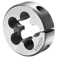 thumbnail image 4 of Unique Bargains M22 x 2.5 Titanium Plated Straight Flute Thread Tap Round Die Tap and Die Set, 4 of 6