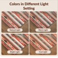 thumbnail image 7 of Design&I 5'x7' Ultra Soft Area Rug, Assorted Door Boho Southwestern Stripe Vintage Bands Mongolian None Fluffy Washable Non Shedding for Bedroom Living Room Home Office, 7 of 7