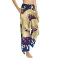 thumbnail image 6 of Salouo 2025 New Year 1 Print Women's Pajama Pants Casual Loose Sweatpants PJs Flowy Pants Drawstring Palazzo for Women Wide Leg Pants Lounge Pajama -XX-Large, 6 of 8