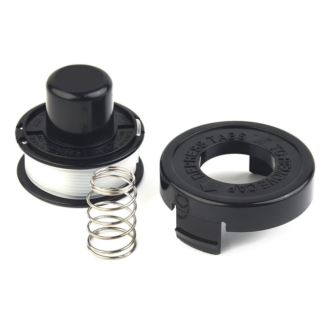GLFILL Strimmer Cover Cap+Spool And Line For Black & Decker GL250 String Trimmer Lawn Mower Replacement Parts Gardening Tool Accessory