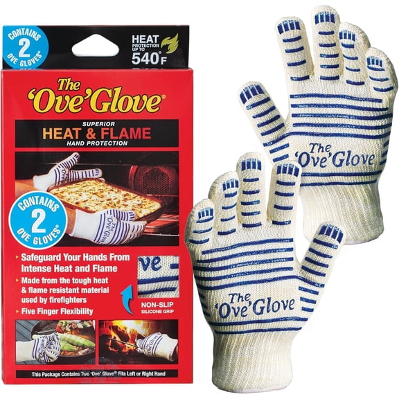 Superior Heat & Flame Hand Protection - 2 Pack Glove