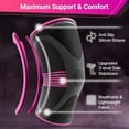 thumbnail image 3 of Rodillera DR. BRACE ELITE con estabilizador de talla (paquete de 2). Rodillera para mujeres y hombres, ideal para entrenamiento, deportes y uso diario. Manga de compresión para máxima sujeción del dol, 3 of 5