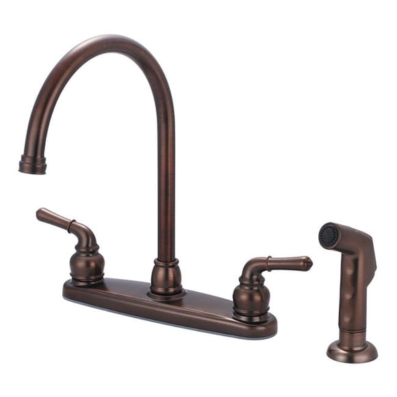 Accent K-5342-ORB Accent Two Handle Kitchen Faucet - Oil Rubbed Bronze