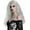 Gray, variant on Black Long Curly Wig Halloween Witch Wigs Anime Cosplay Crazy Wigs Old Lady Wig Witches Costume Accessories