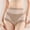 A1_Beige, variant on Women's Lightweight Ice High Waist Tummy Control Underwear 2Pcs No Show High Waist Panties No Show High Waist Briefs Stretchy High Waist Tummy Control Panties Comfort Leakproof Panties F Xl