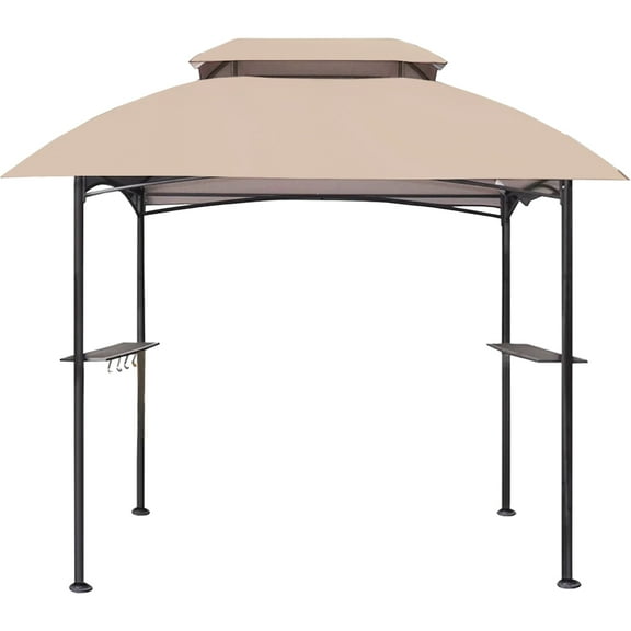 Garden Winds Replacement Canopy Top Cover Compatible with The Coast Shade Arc Grill Gazebo - Riplock 350
