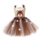 thumbnail image 2 of Vestido de tutú de ciervo de alce para niñas, disfraz de princesa para fiesta de Navidad y Halloween, 2 of 3