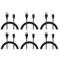 thumbnail image 1 of [Combinado 943414] Codo Vertical Trenzado 90° A USB Un Codo El Cable Carga Reloj Admite La Transmisión Datos Y Es Adecuado para ​​​​7/7S/7X/6, 1 of 8