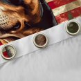thumbnail image 4 of Homewish Kawaii Dog Dalmatian Curtains Pack of 2 (42x84 Each) for Adult, Rustic Farmhouse Curtains Blackout, Western US Flag Bedroom Curtains, Window Curtains Bedroom Decor, 4 of 6