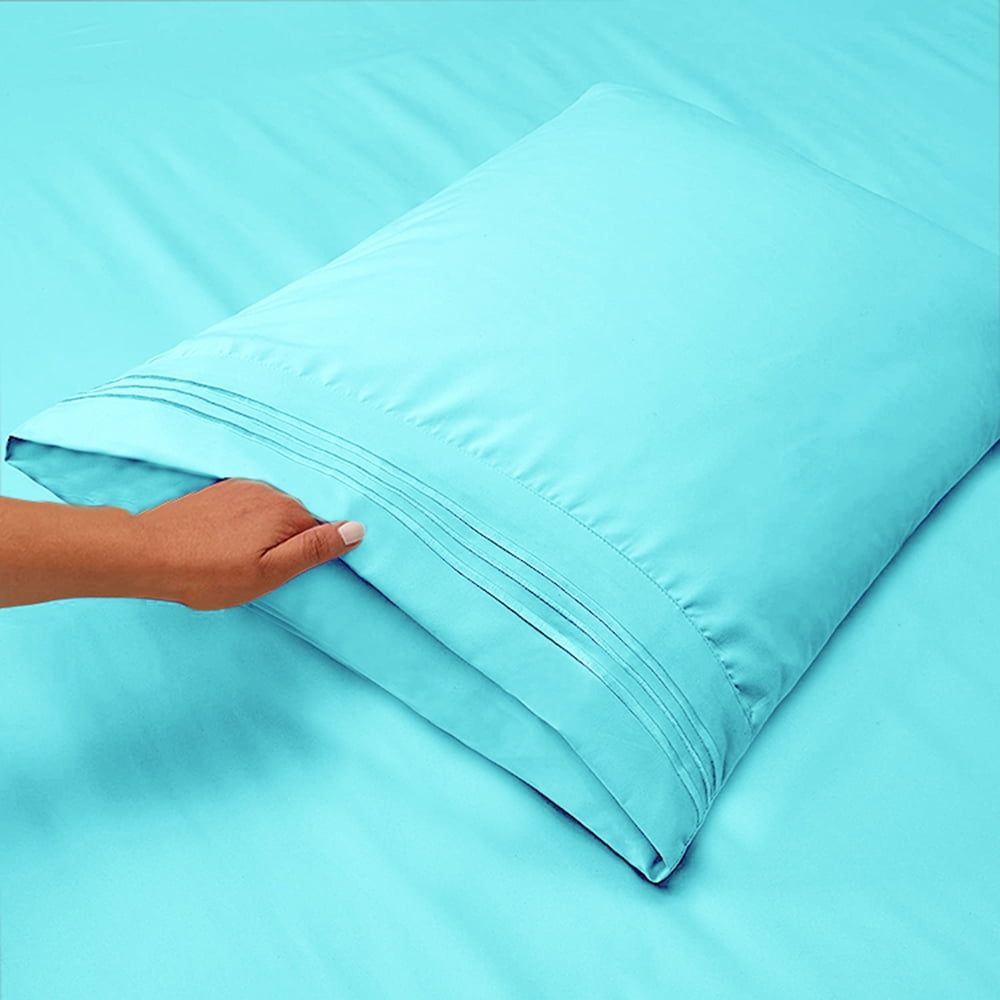 Comfylife Bamboo Pillowcase Set Softer than Cotton, Moisture Wicking