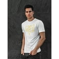 thumbnail image 2 of Abstract Yellow Bee Tee Men's -Image by Shutterstock, 2 of 4