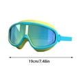 thumbnail image 2 of Kids Swim Goggles Large Frame Fog Wide View Adjustable Strap Comfortable Swimming Goggles for Children Boys Girls 2025 Summer Pool Beach Training, 2 of 5