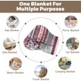 thumbnail image 3 of Retirement Gifts for Woman Men Retirement Blanket for Women Teacher Happy Retirement Throw Blanket for Mom Grandma Coworker Gifts for Women Best Retirement Gifts for Him Her Christmas 50x60, 3 of 6