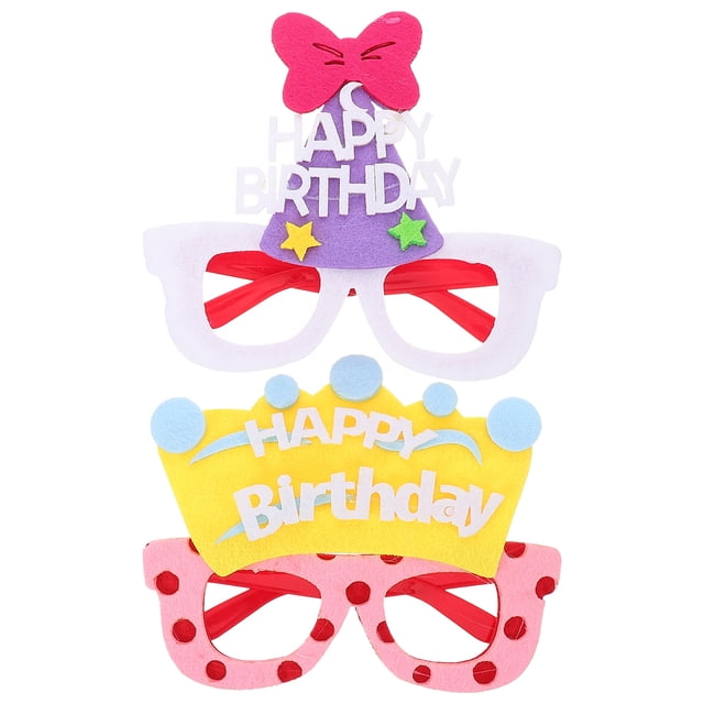 KAKOWELY 2 piezas de accesorios para vasos de plástico para fiestas de cumpleaños.