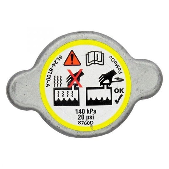 Motorcraft Radiator Cap RS-523 Fits select: 2006-2010 FORD EXPLORER, 2007-2010 FORD EXPLORER SPORT TRAC