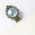 thumbnail image 5 of Seagull Vintage Copper-Colored Lace Bookmarks: Stainless Steel Reading Accessories for Book Lovers - Set of 2, 5 of 5