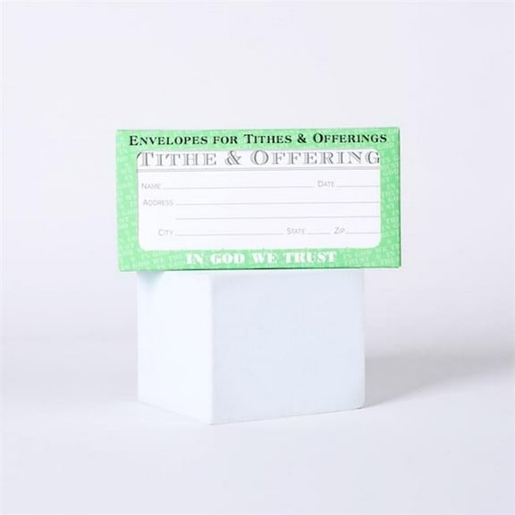 Swanson Christian Supply 349439 Tithe & Offering Envelopes - Pack of 100
