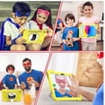 thumbnail image 3 of BMOUO Case for iPad 11th Generation (A16) 11 Inch 2025 / iPad 10th Generation 10.9" 2022 Protective Case with Screen Protector 360°Rotating Stand and Hand / Shoulder Strap, Yellow, 3 of 8