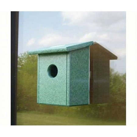 Songbird Essentials SERUB78162 Recycled Plastic Window Nest View Bird House