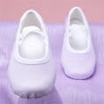 thumbnail image 6 of LYHaoo Elegant Girls Dance Shoes Sparkling Glitter Ballet Flats with Strap For Party Performance Practice ,Purple,Sizes 8(5.71") Toddler, 6 of 7