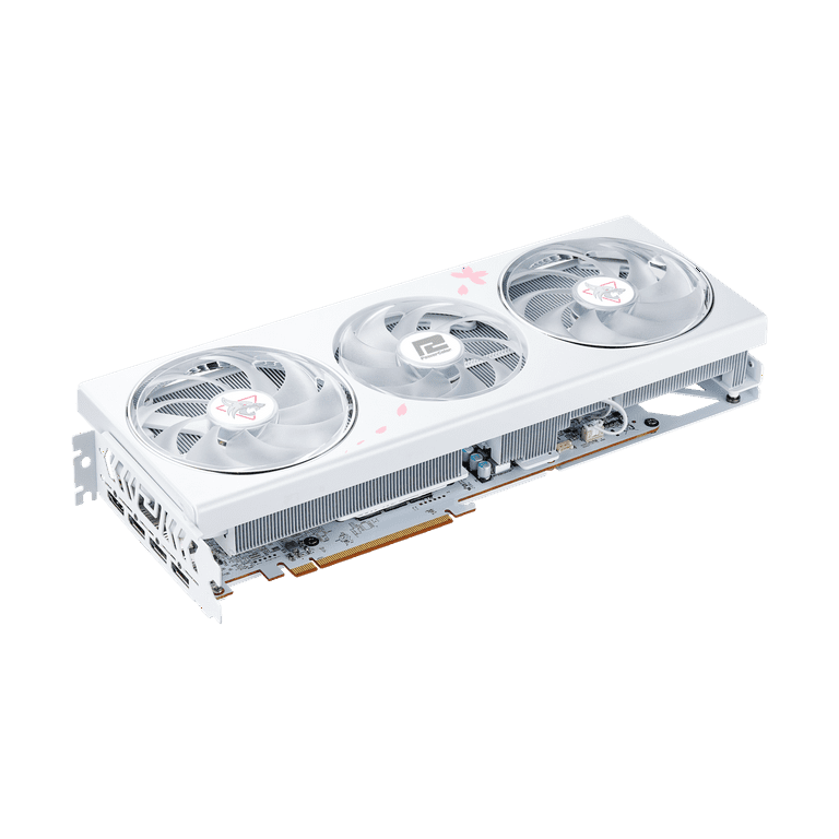 【新品】PowerColor RX7800XT 16G-L／OC／SAKURA PowerColor Hellhound Sakura Radeon RX 7800 XT 16GB GDDR6 PCI