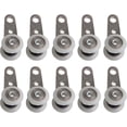 thumbnail image 1 of Juego de 10 rodillos para ventanales o puertas correderas - metal y plástico - 4,0 x 1,9 cm, 1 of 3