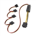 thumbnail image 3 of 2X Cable de CPU de Placa Base de 8 una Disco Duro Cable de Fuente de AlimentacióN de CPU de 8 una Disco Duro SATA Cable de Disco Duro de 12 V una SATA, 3 of 5