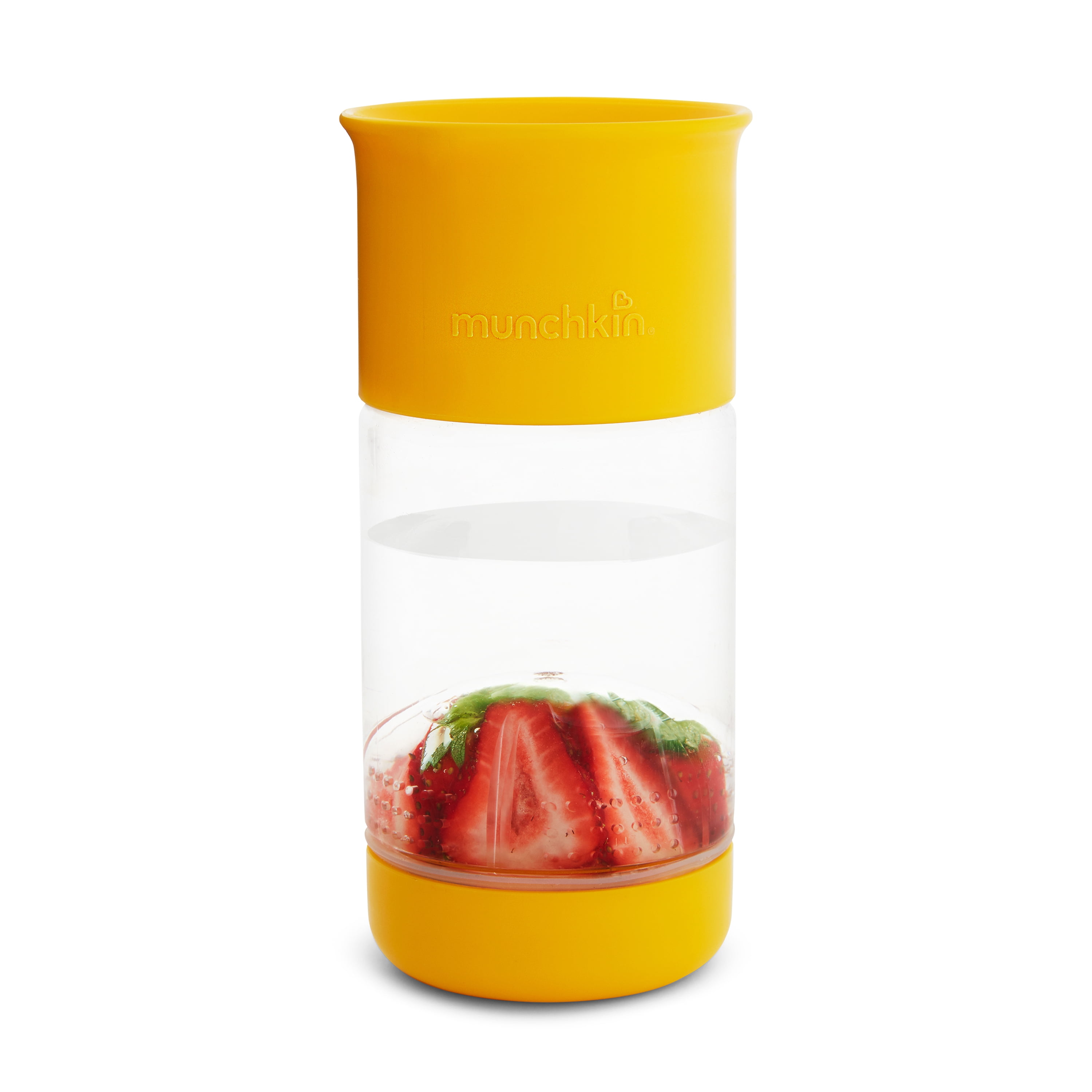 Munchkin® It's a Miracle® Gift Set, Includes 14 oz Miracle® Fruit Infuser, Pink/Yellow, Unisex
