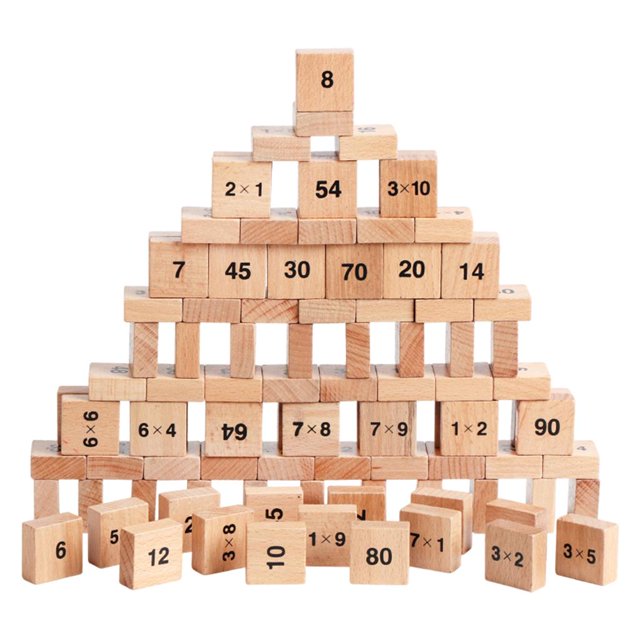 99 Bloques de Matemáticas de Multiplicación Aprendizaje Matemáticas Juguete Aritmético Niños Niños