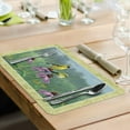 thumbnail image 6 of CounterArt "Songbirds" 4-Pack Reversible Flexible Plastic Tabletop Placemats, 6 of 7