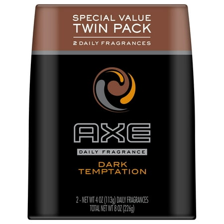 AXE Dark Temptation Body Spray, 8 oz, Twin Pack (Best Male Body Spray)