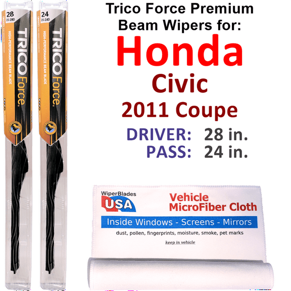 2011 Honda Civic Performance Beam Wipers (Set of 2)