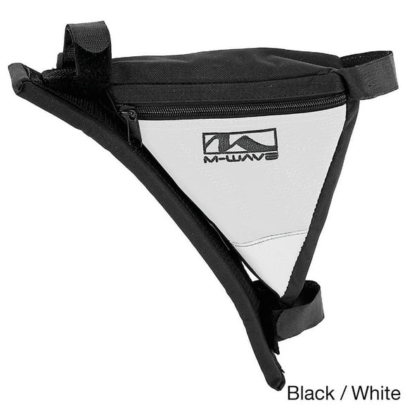 M-Wave Rotterdam Shoulder Frame Bicycle Bag in Black/White