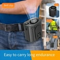 thumbnail image 2 of Versatile Portable Fan with Power Bank, LED Light, Long Clip for Waist/Neck/Backpack - Ideal for Hiking and Camping,1 x Versatile Portable Fan, 2 of 6