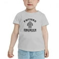 thumbnail image 2 of Future Engineer Like Daddy Funny Toddler T Shirts for Boys Girls (Gray, 5/6T), 2 of 5