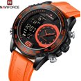 thumbnail image 2 of Mens Chronograph Watch Outdoor Waterproof Military Tactical Style Quartz Sports Watches for Men with Rubber Strap, 2 of 18